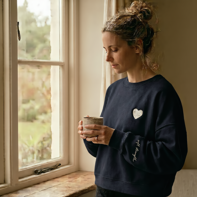 Soft Strength Hoodie in Harbor